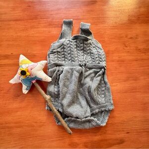 Cat & Jack Soft Gray Baby Outfit